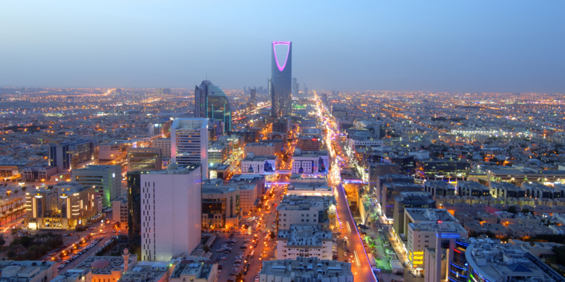 Riyadh skyline at night #7, Capital of Saudi Arabia